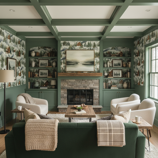 Cabin Ridge Wallpaper