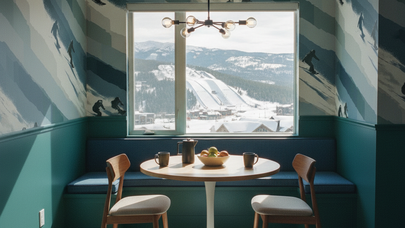 Alpine Descent Wallpaper