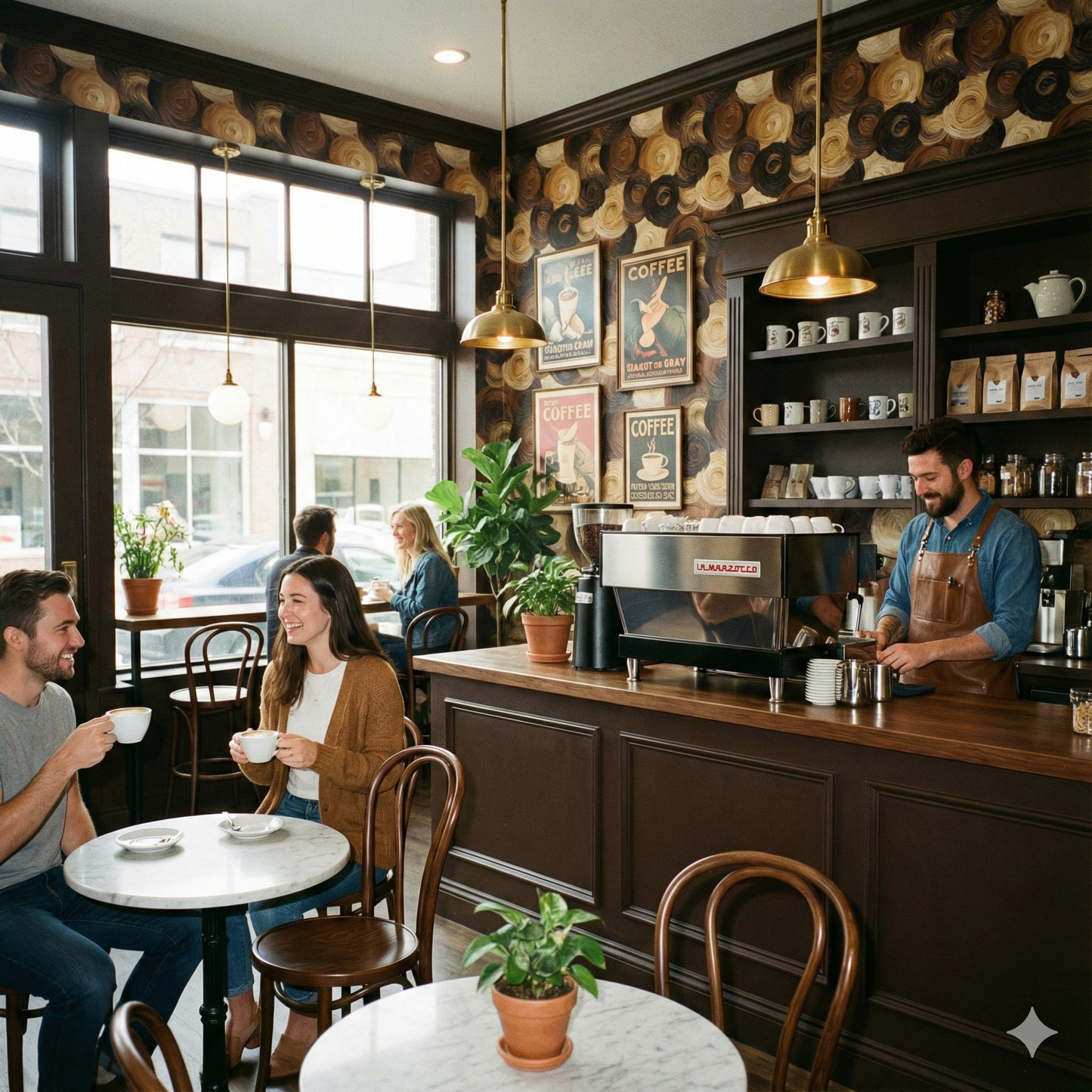 Crema Marone Wallpaper