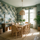 Winterglass Palms Wallpaper