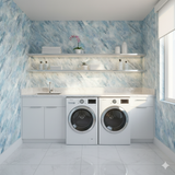 Glacial Veil Wallpaper