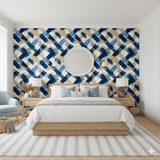 Indigo Draft Wallpaper