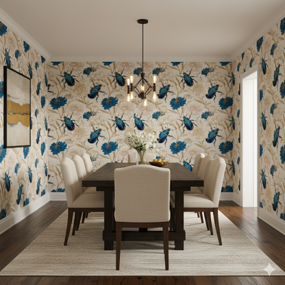 Cobalt Relic Wallpaper