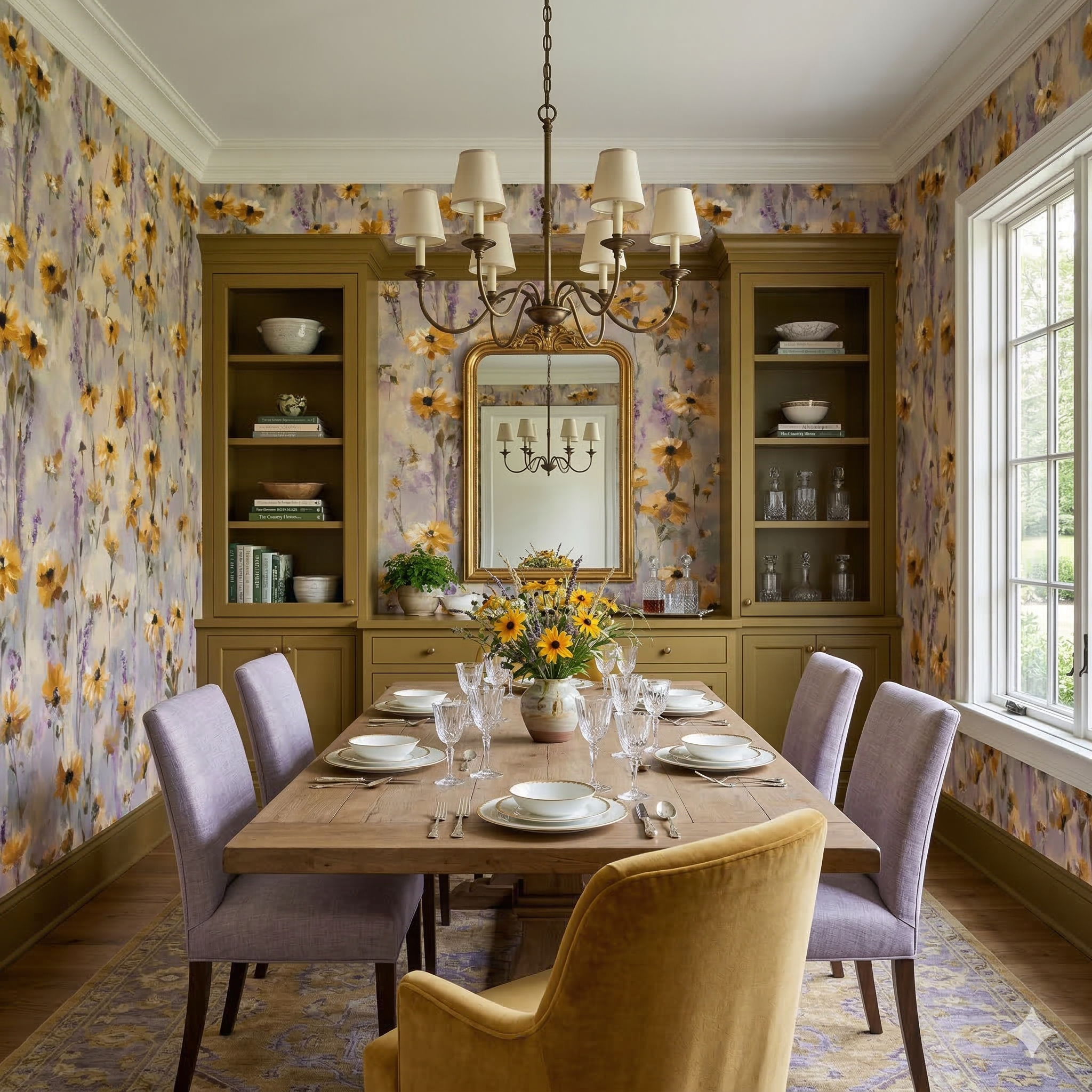 Saffron Haze Wallpaper