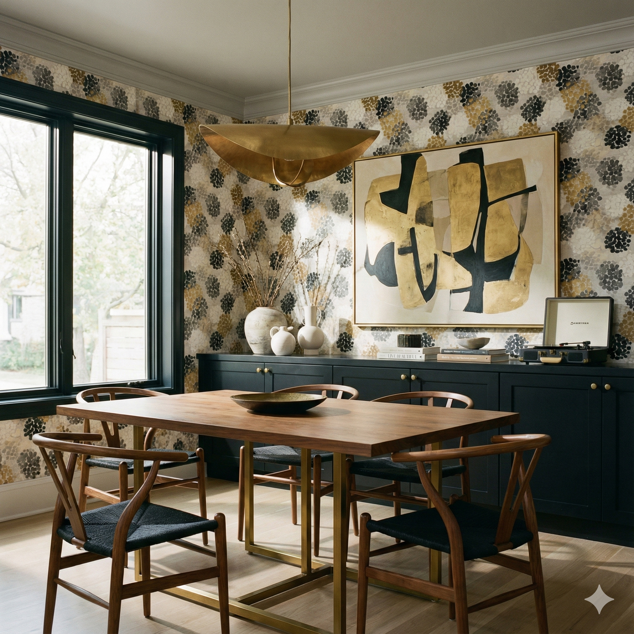 Aureate Scatter Wallpaper