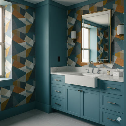 Meridian Block Wallpaper