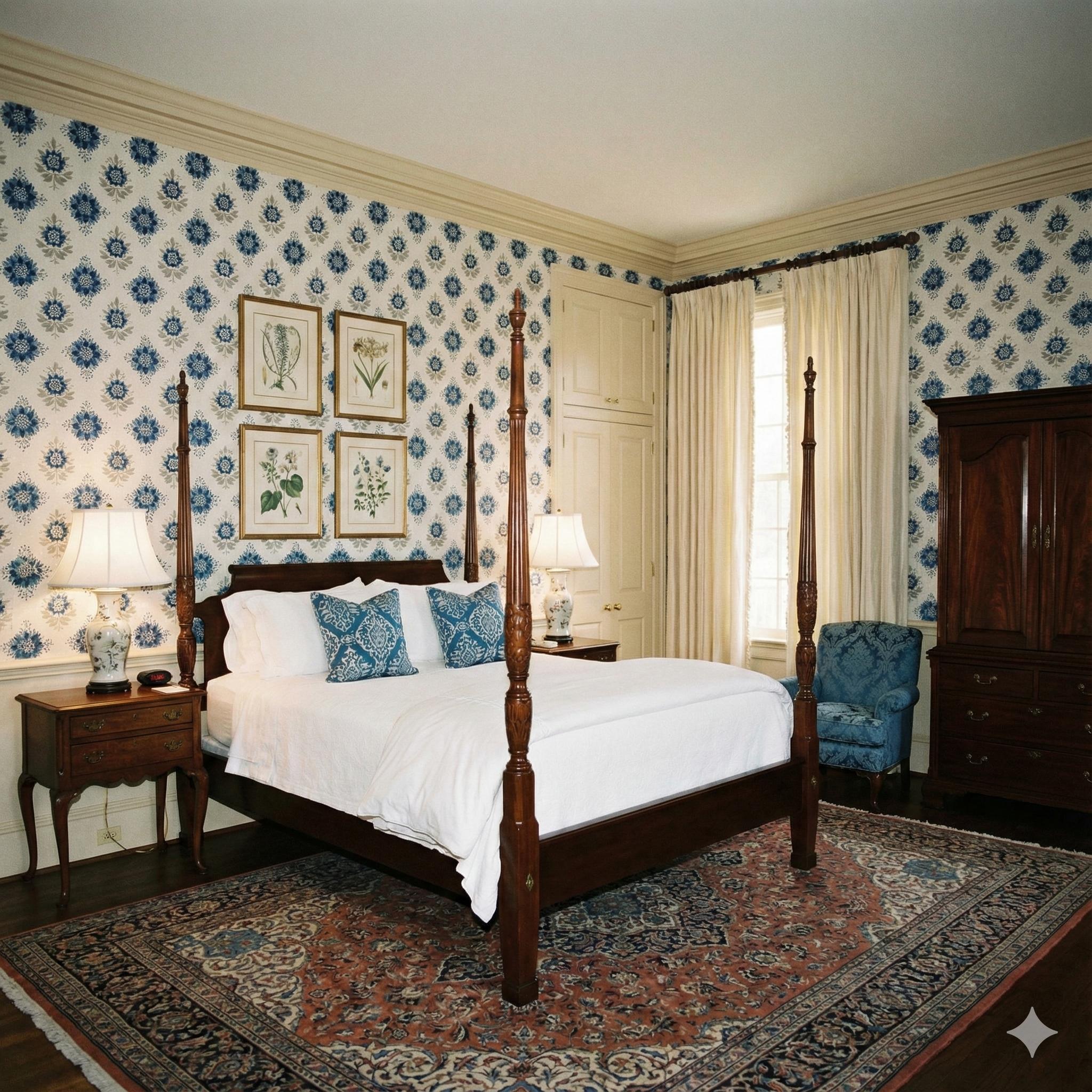 Blue Celandine Wallpaper