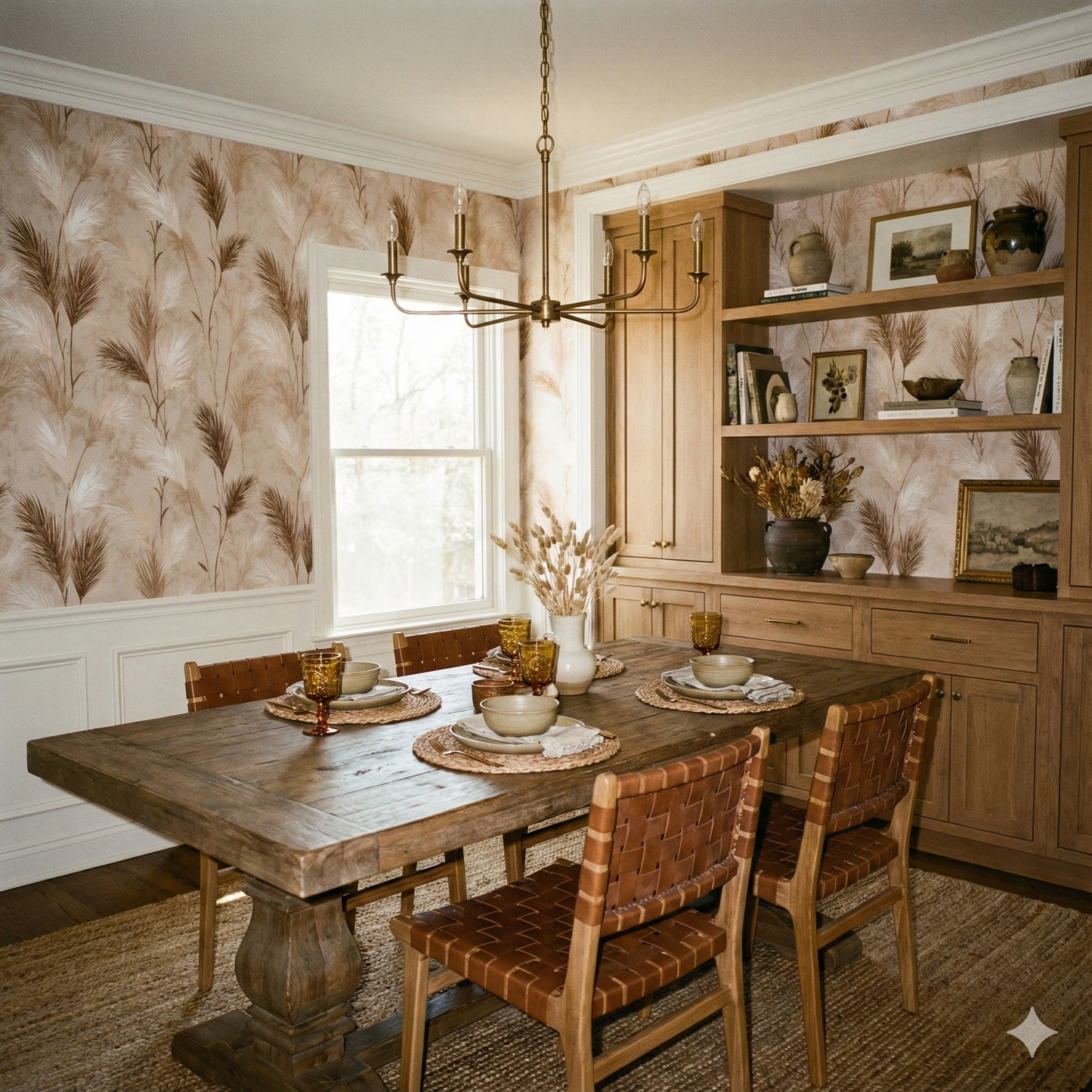 Sundrift Pampas Wallpaper