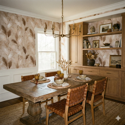 Sundrift Pampas Wallpaper