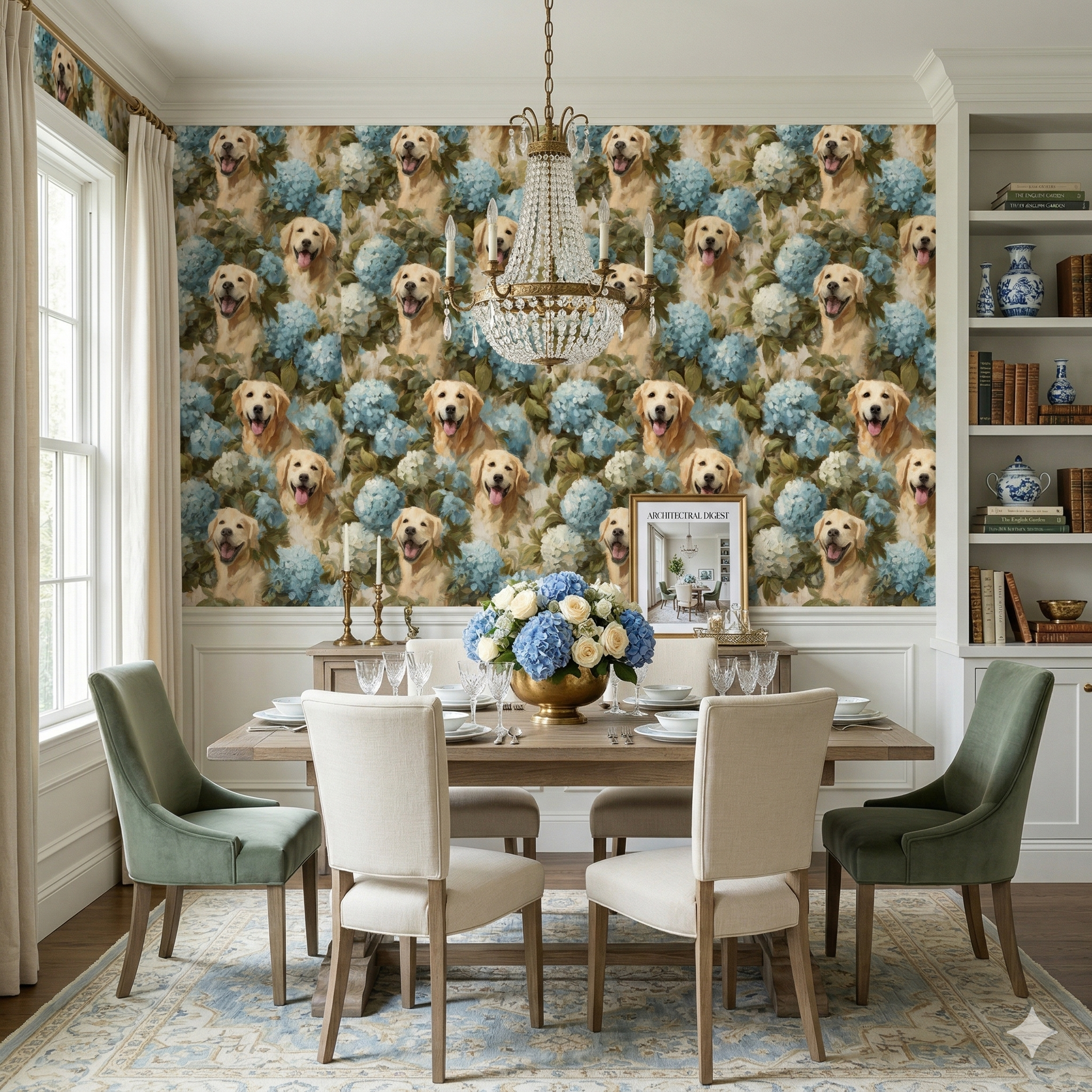 Brindleford Blooms Wallpaper