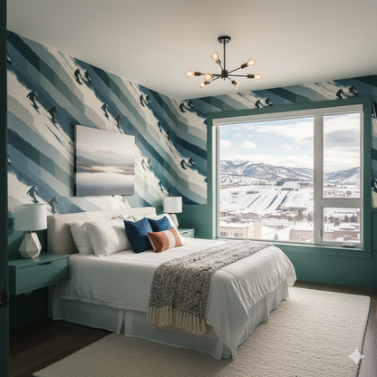 Alpine Descent Wallpaper