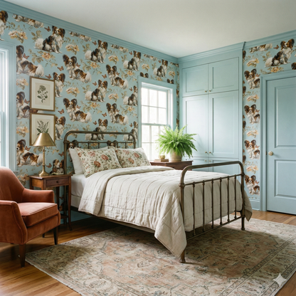 Jardin Papillon Wallpaper