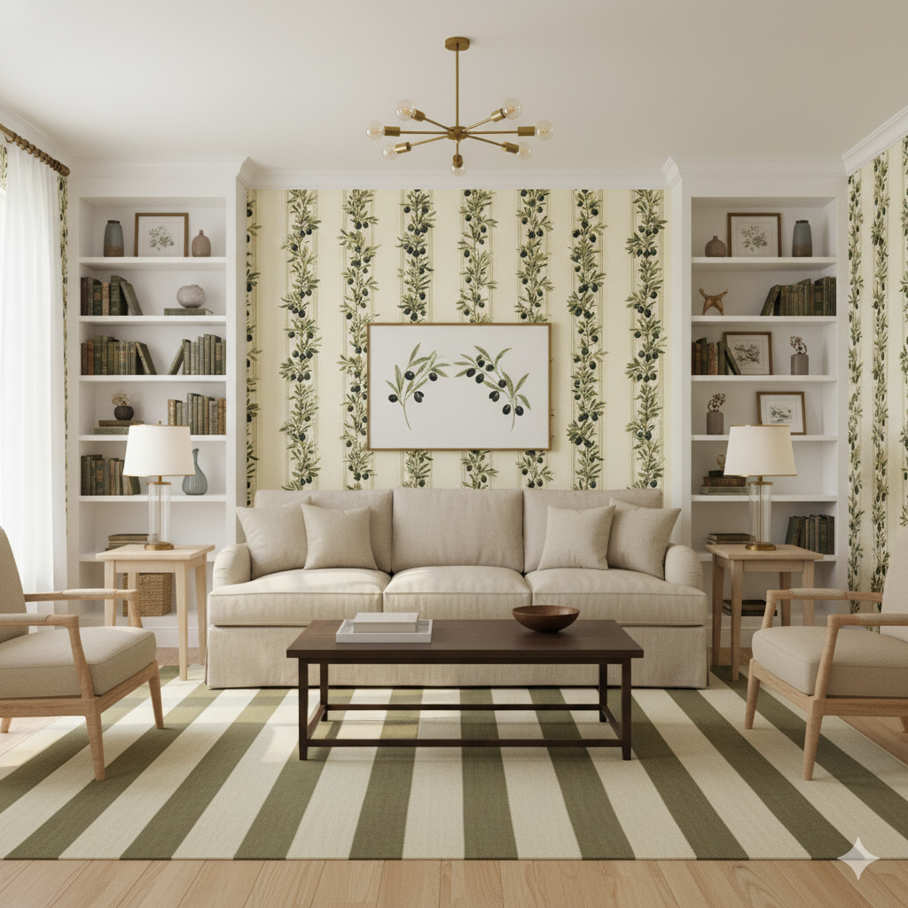 Tuscan Grove Wallpaper