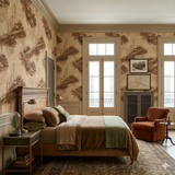 Harborline Sepia Wallpaper