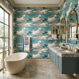 Caspian Strata Wallpaper