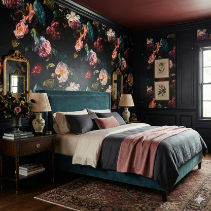 Rococo Drift Wallpaper