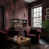 Rouge Patina Wallpaper