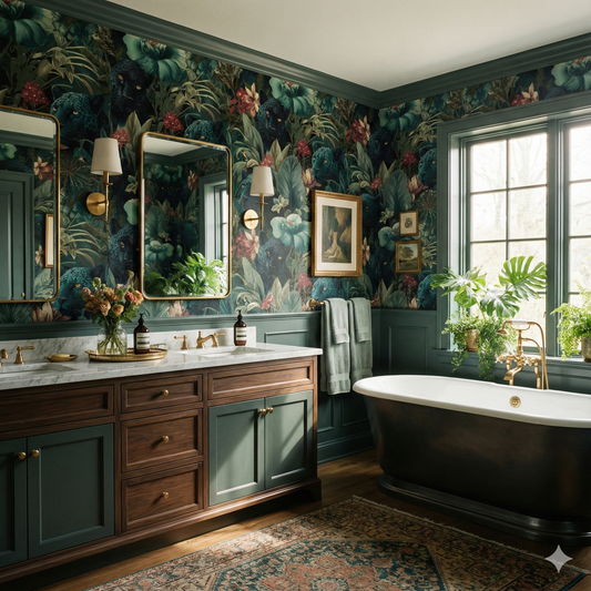 Templewood Nocturne Wallpaper