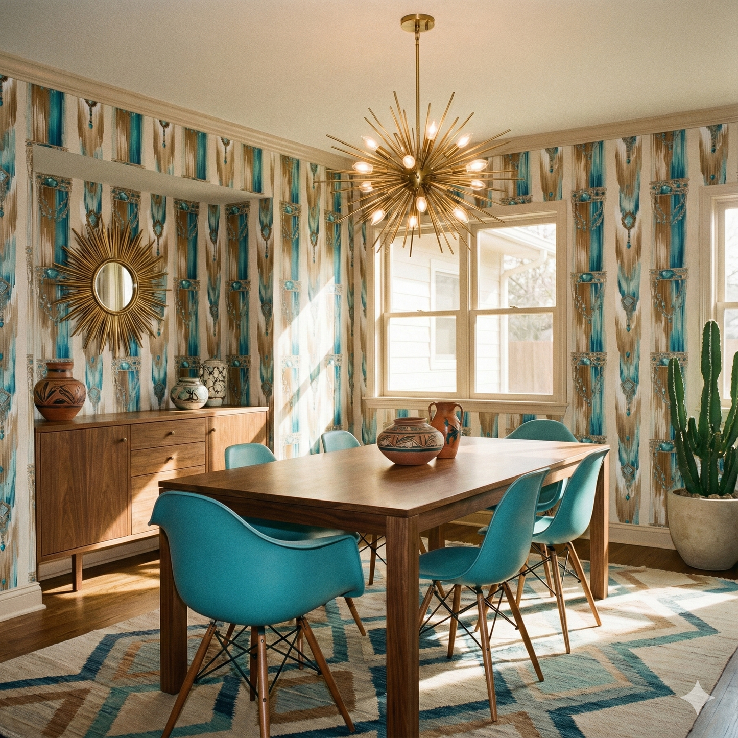 Azulé Mirage Wallpaper