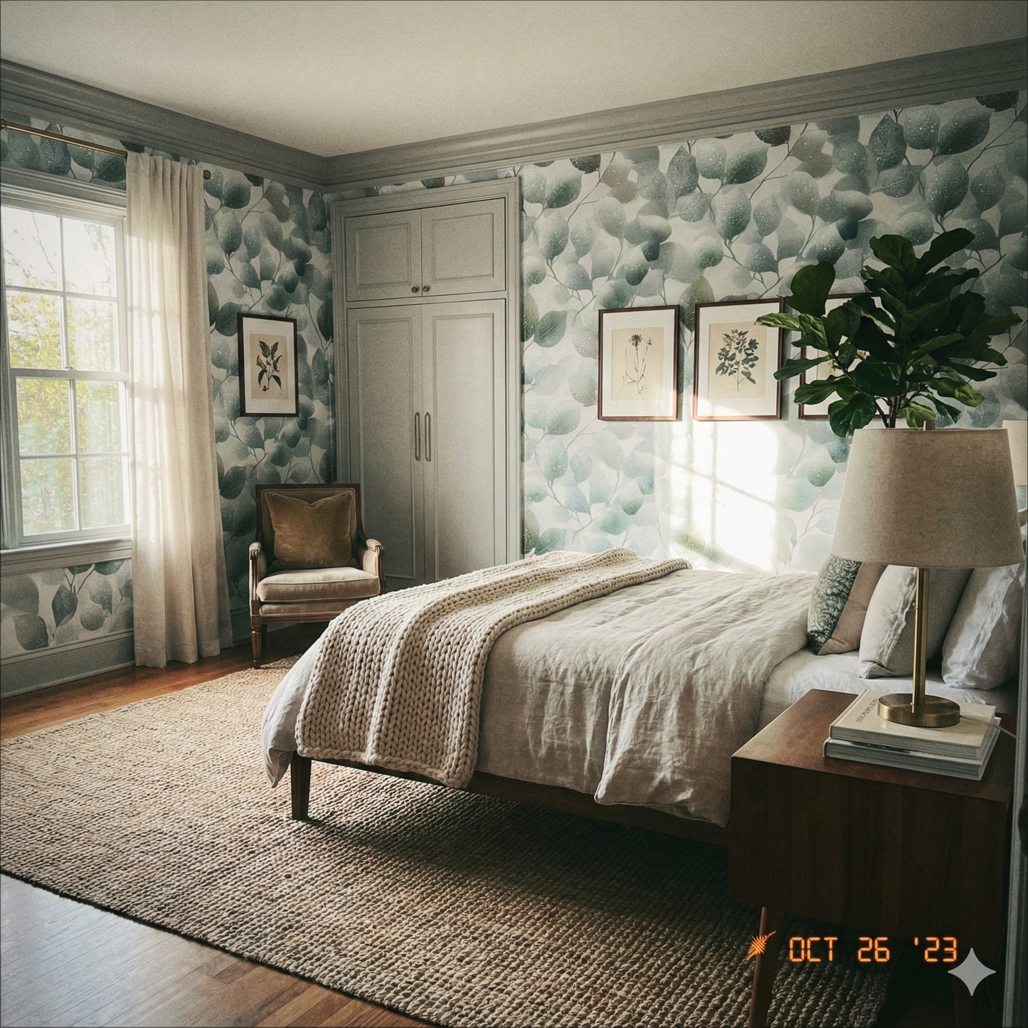 Frosted Aspenveil Wallpaper