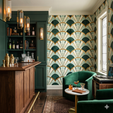 Verdant Parapet Wallpaper