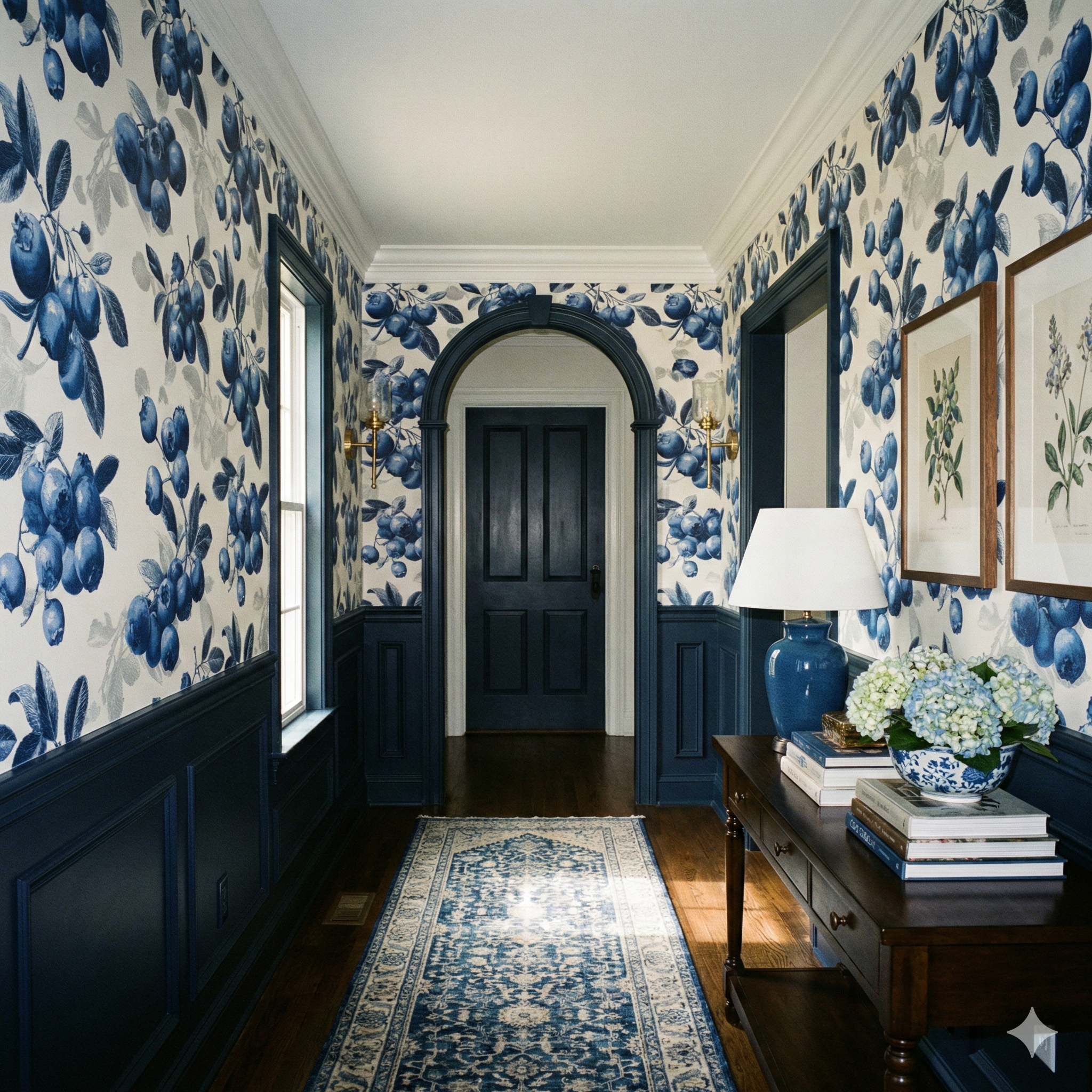 Indigo Glade Wallpaper