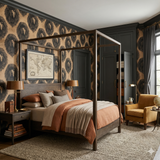 Highland Etching Wallpaper