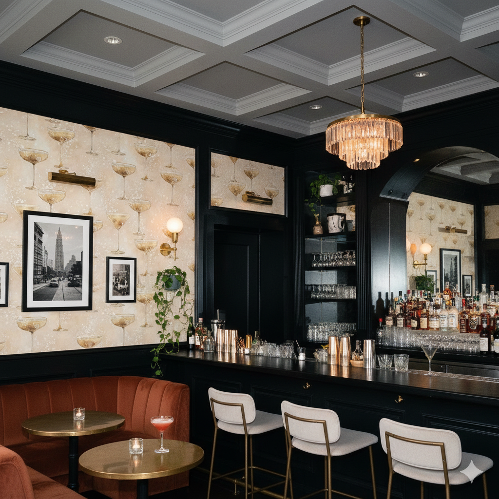 Champagne Halo Wallpaper