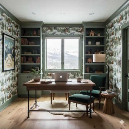 Cabin Ridge Wallpaper