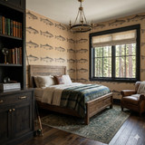 Rookery Etching Wallpaper