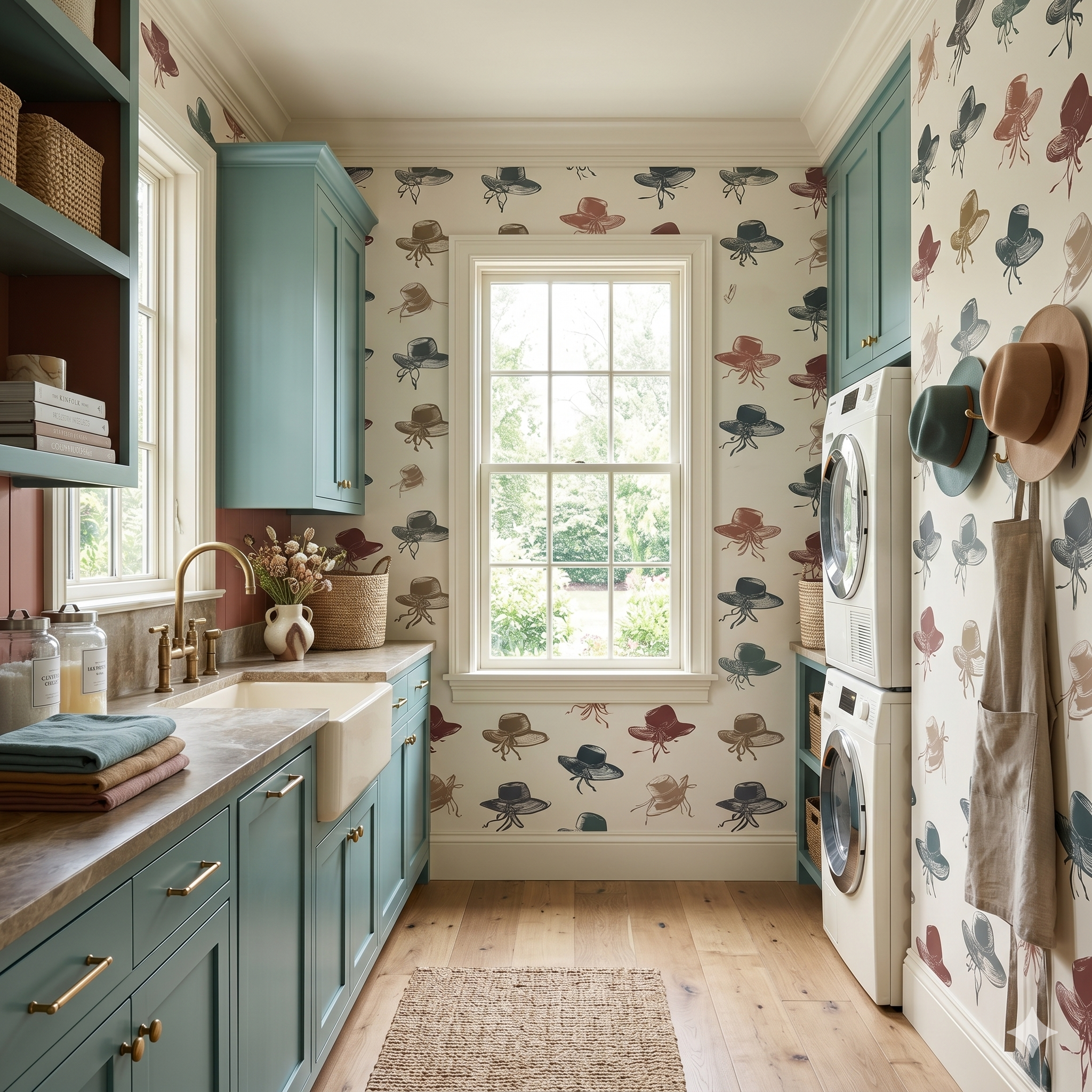 Atelier Canotier Wallpaper