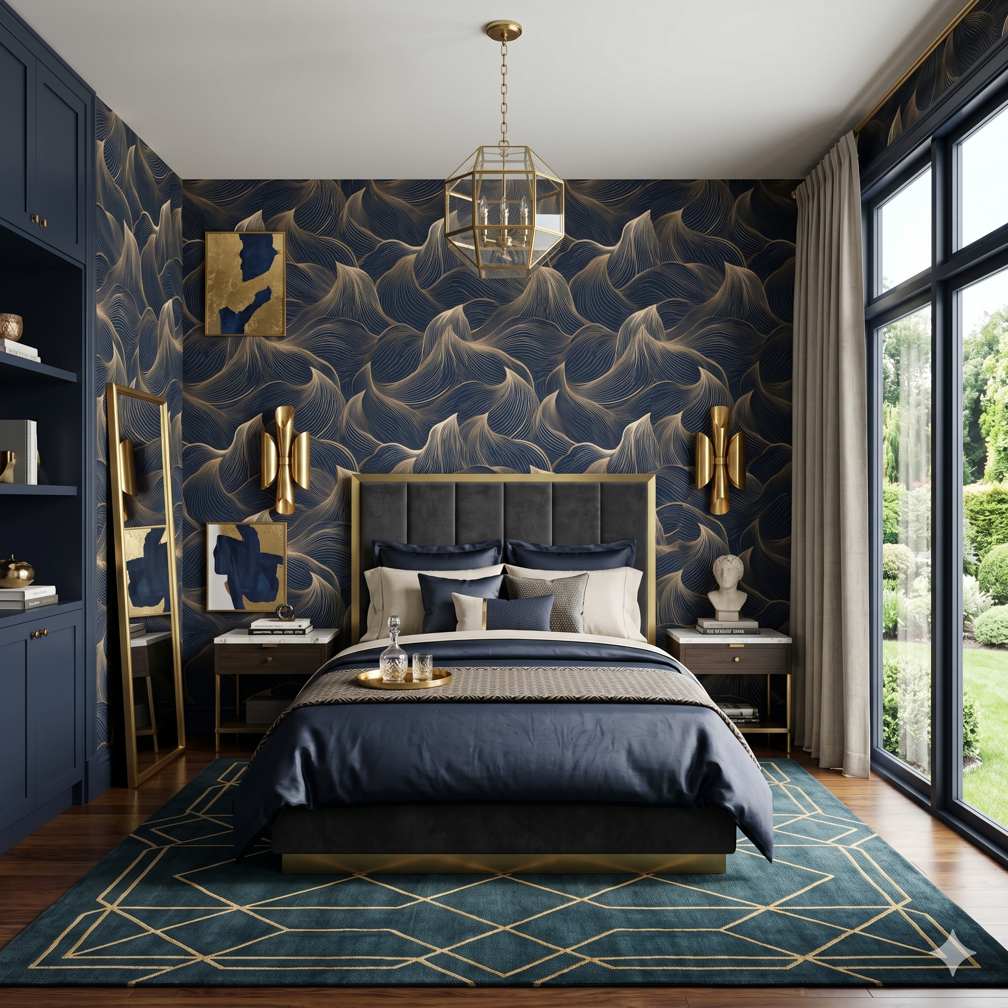 Gilded Current Wallpaper