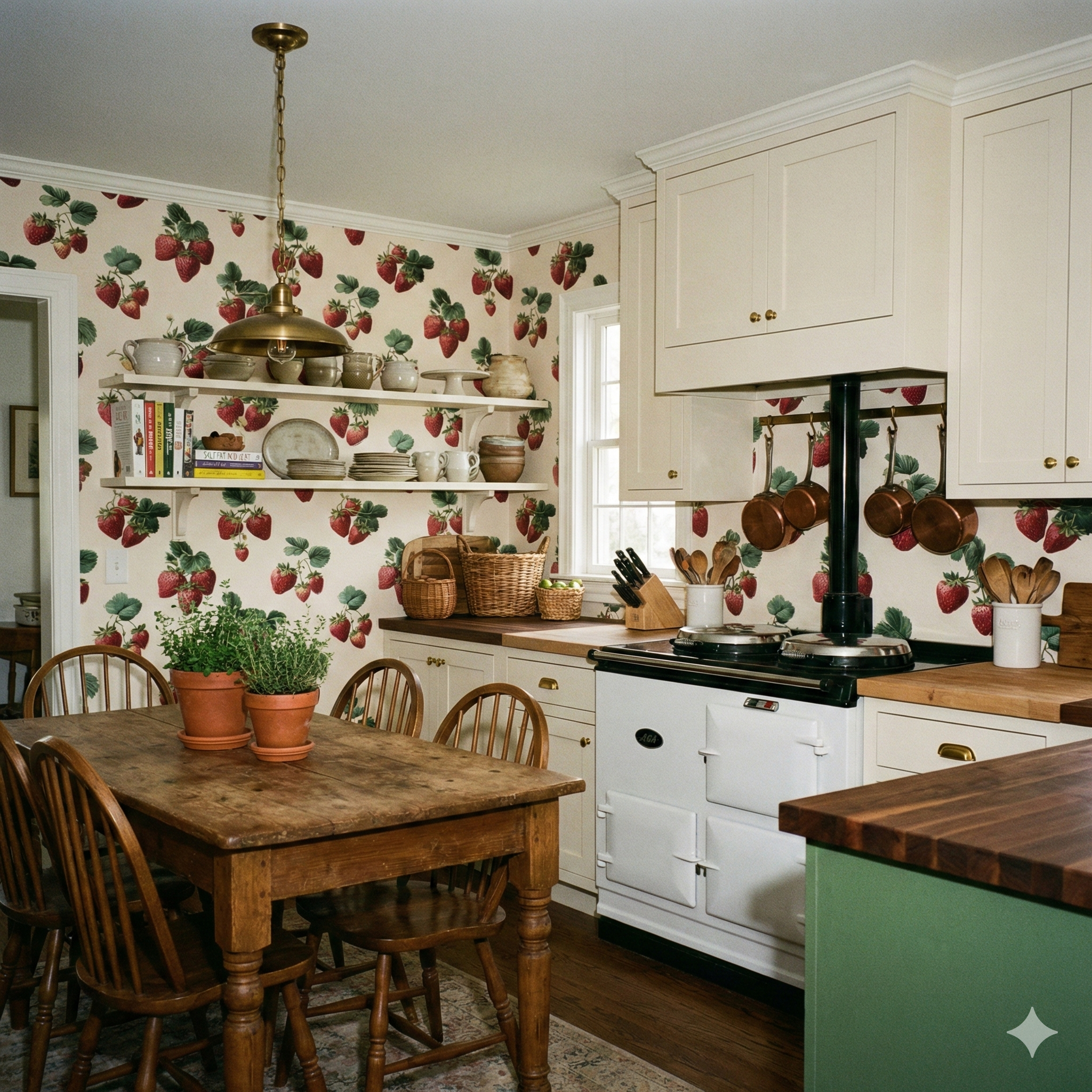 Dolci Rosso Wallpaper