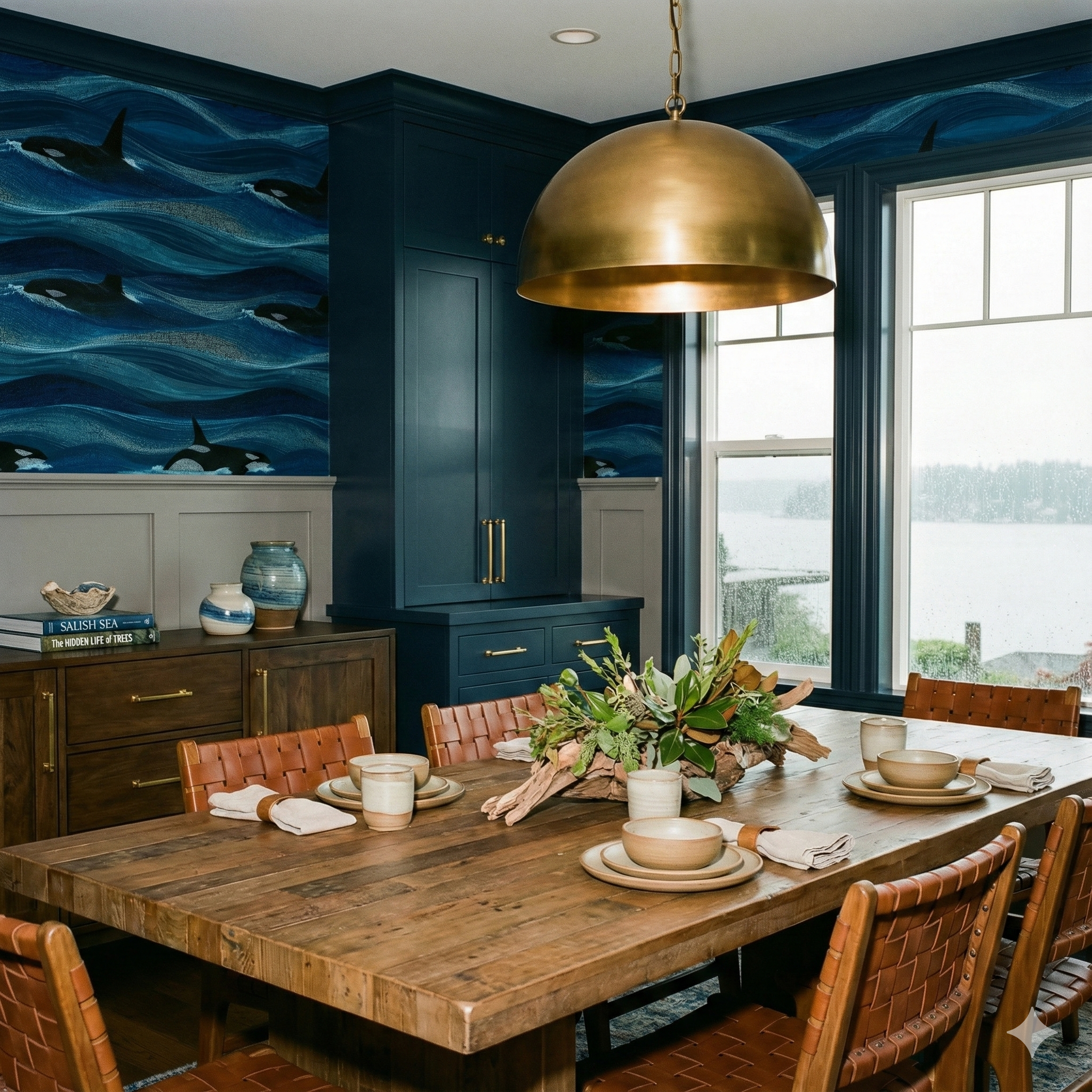 Pelagic Drift Orcas Wallpaper