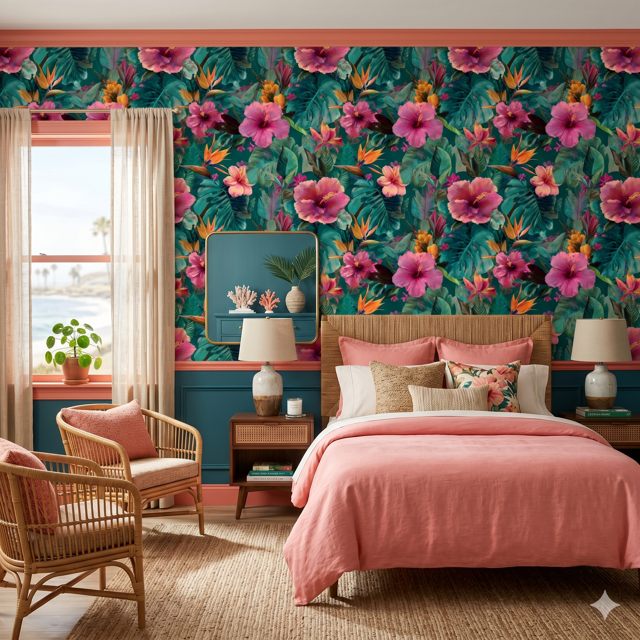 Heliconia Atelier Wallpaper