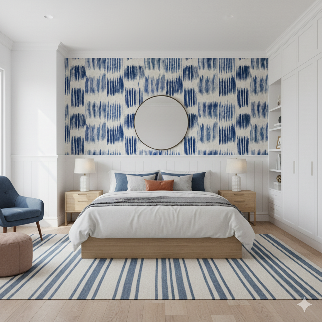 Indigo Vale Wallpaper