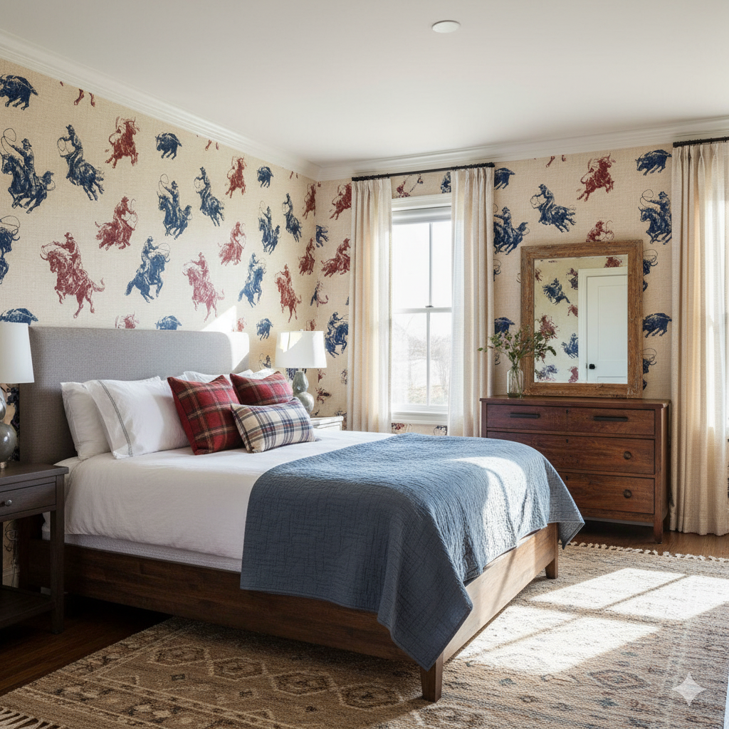 Rodeo Sketch Wallpaper