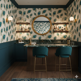 Aurum Plume Wallpaper