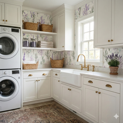 Lavender Field Notes Wallpaper