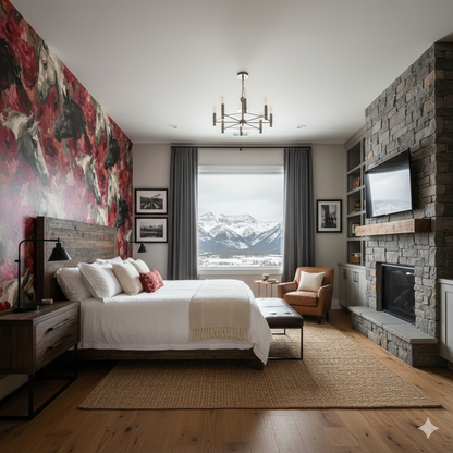 Bridle Rouge Wallpaper