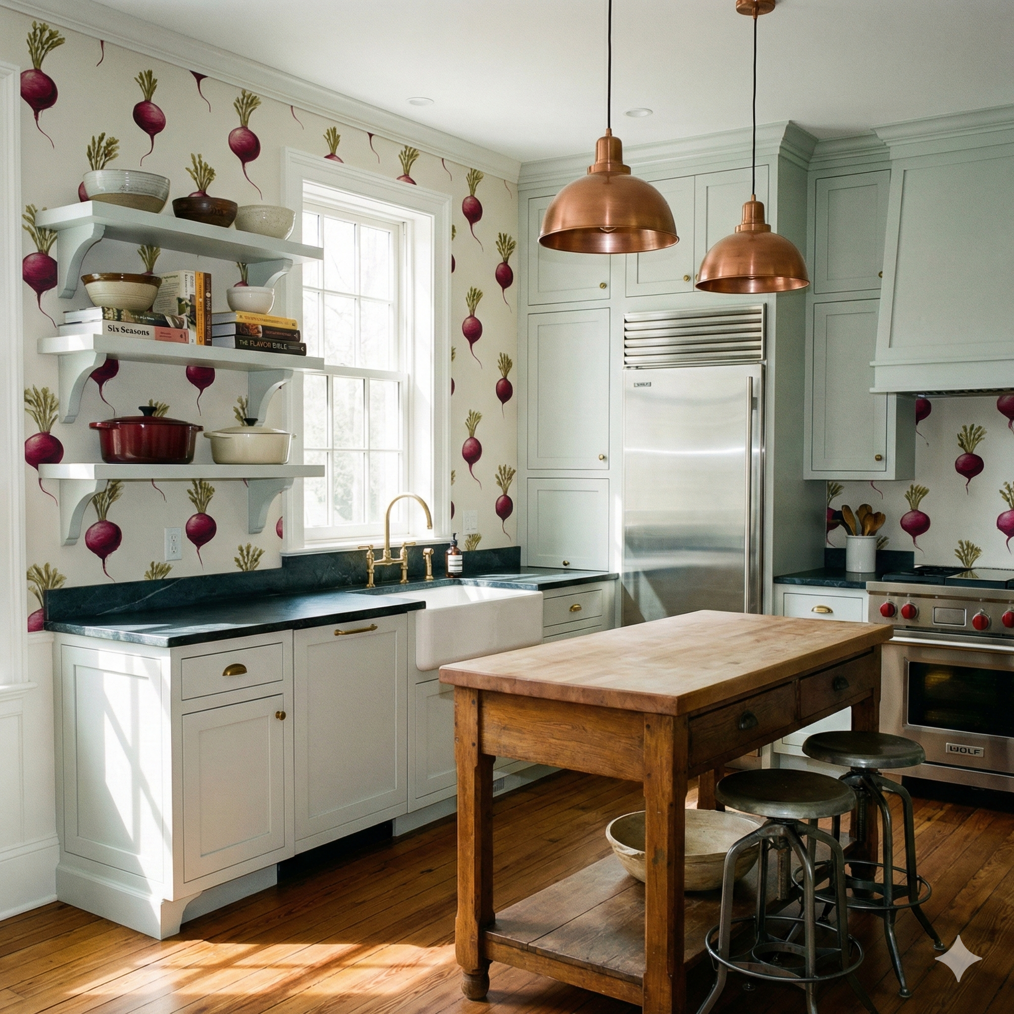 Roux Rouge Wallpaper