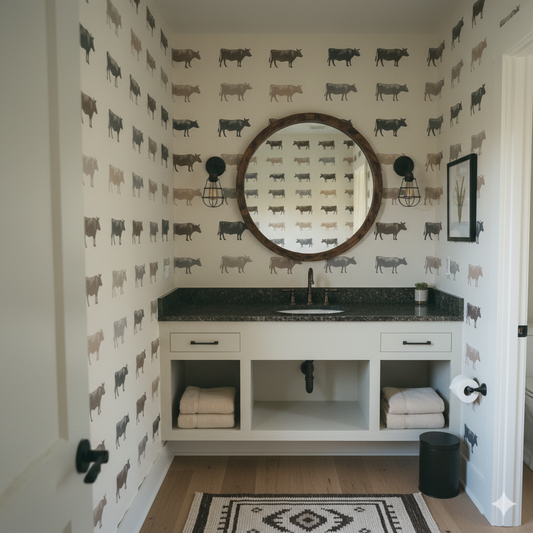 Laramie Row Wallpaper