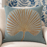 Palmetto Sky Woven Throw Pillow