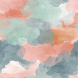 Colorful abstract wallpaper with watercolor texture.