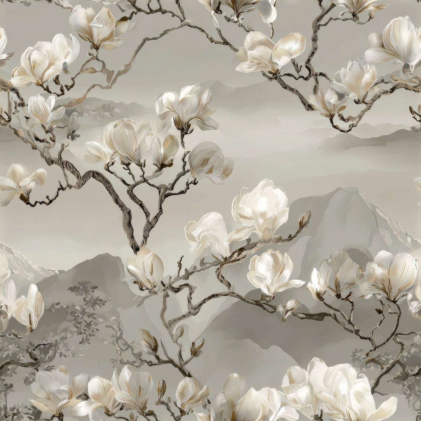 Magnolia Vale Horizon Wallpaper