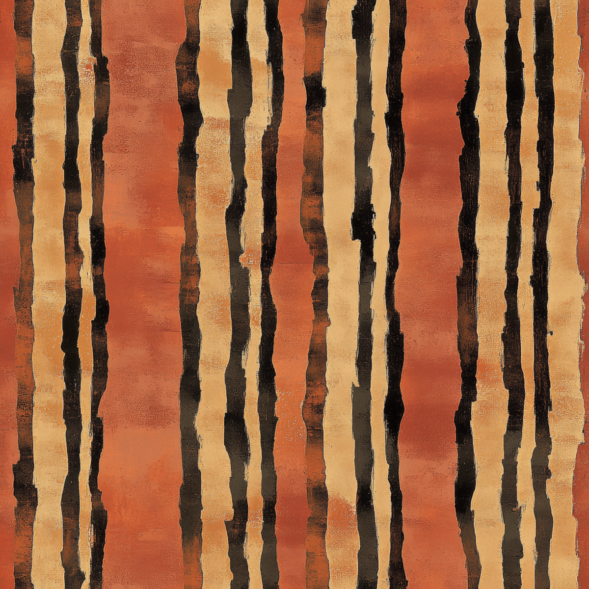Meridian Ochre Wallpaper