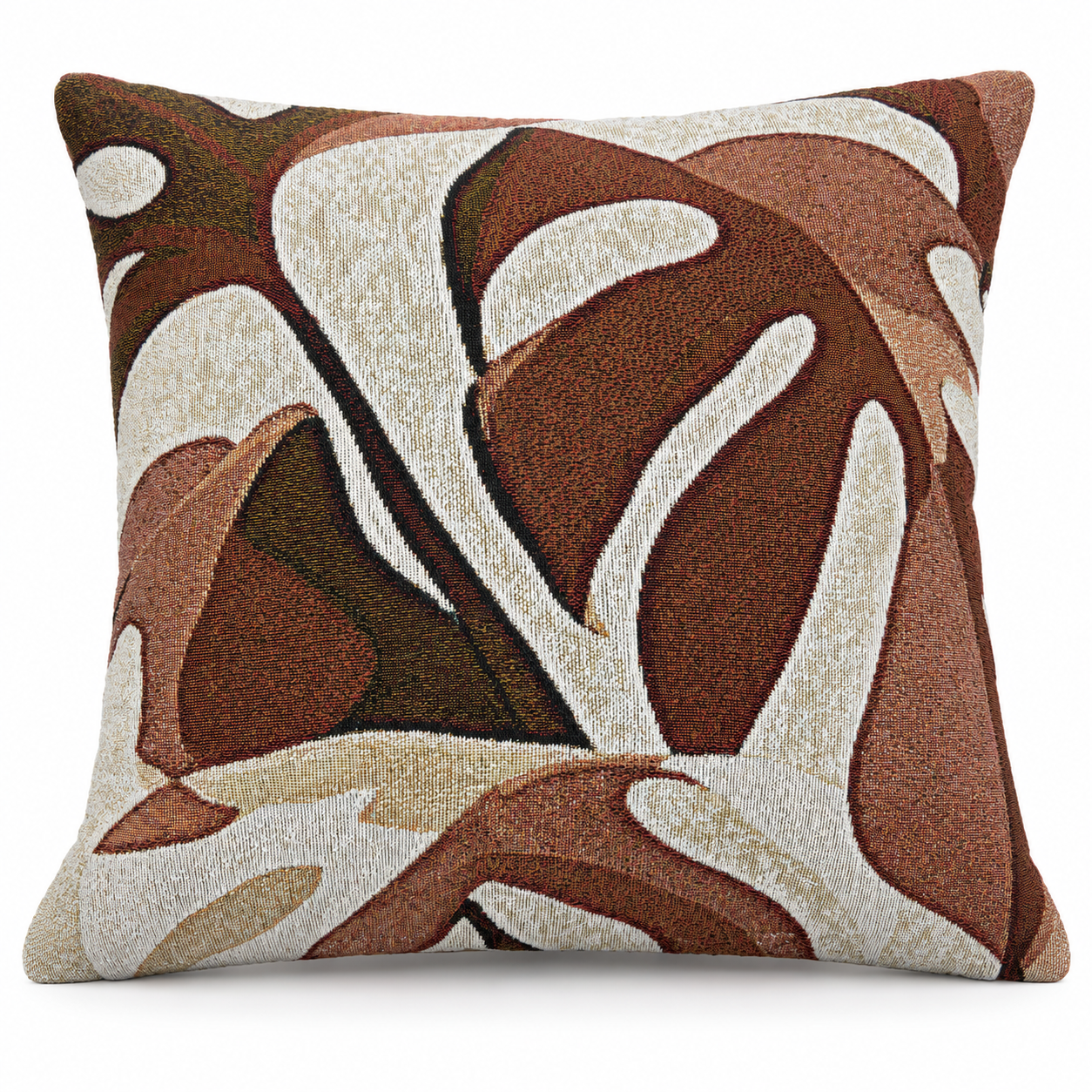 Terra Canopy Woven Throw Pillow