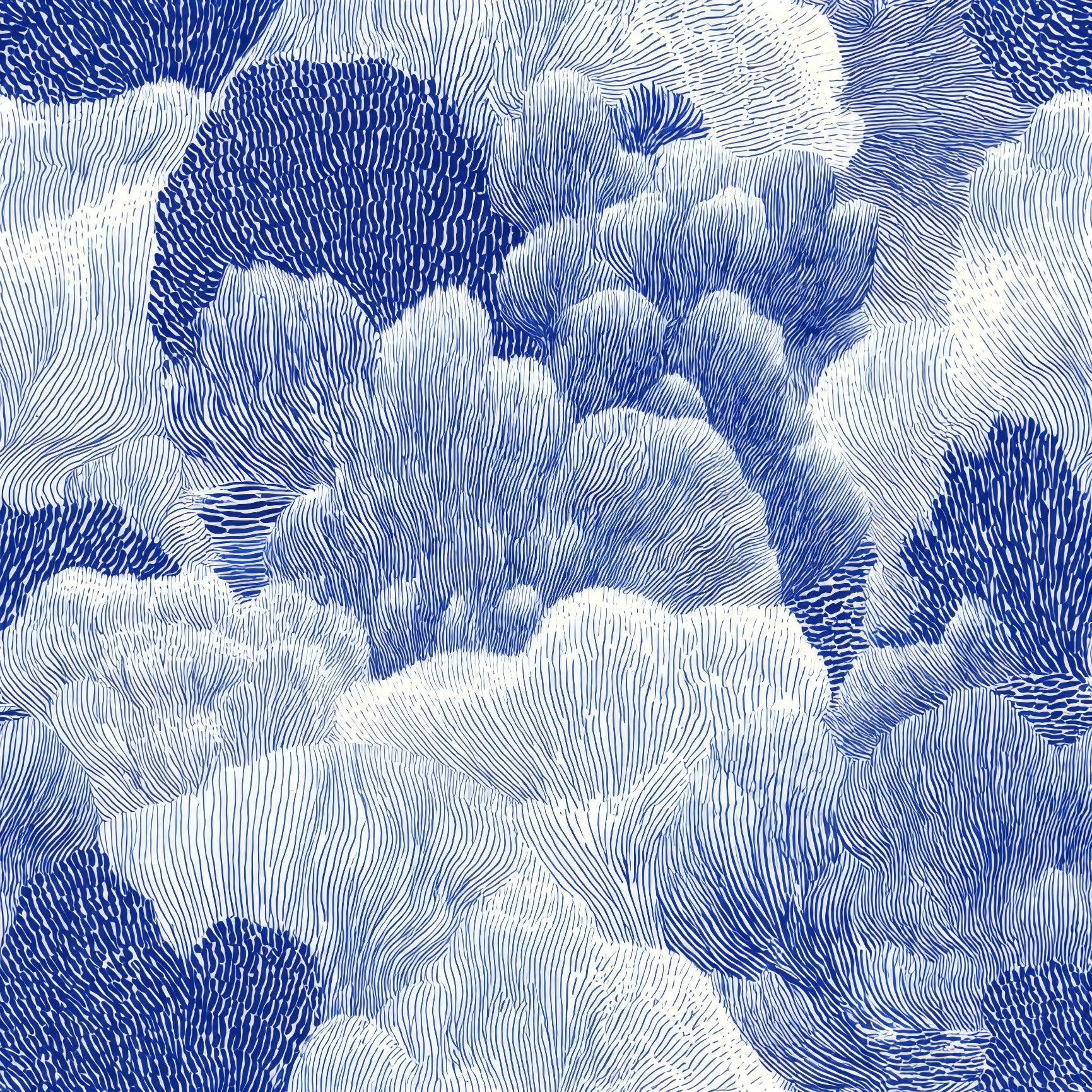 Tidewoven Canopy Wallpaper