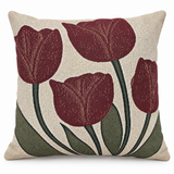 Tulip Keepsake Woven Throw Pillow