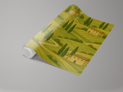Tuscan Turn Wallpaper